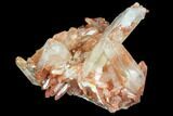 Natural, Red Quartz Crystal Cluster - Morocco #101480-1